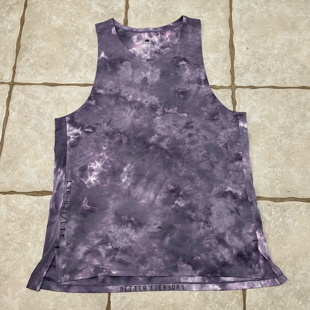 Lululemon Always Agile tank top purple size XL